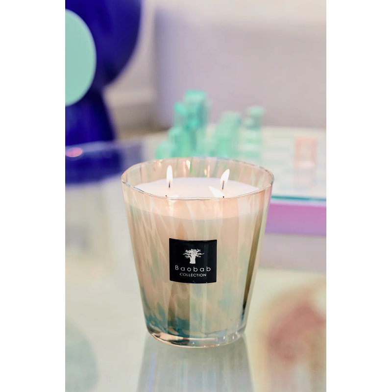 Baobab Collection Candle Pearls White