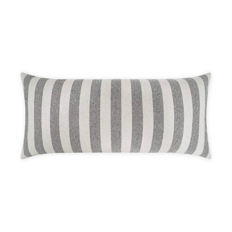 D.V. Kap 12″ x 24″ Outdoor Lumbar Pillow | Seaport Grey