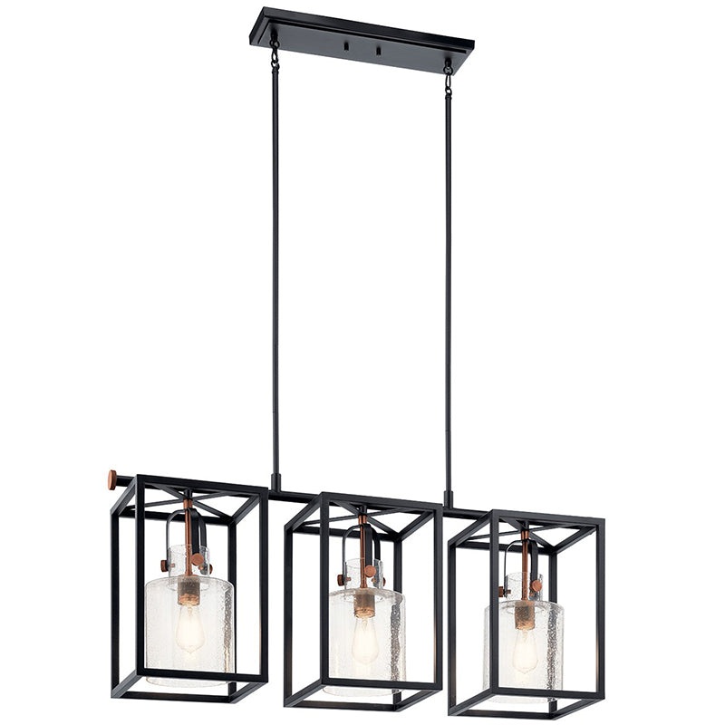 Kichler 52033 Kitner 3-lt 42″ Linear Chandelier