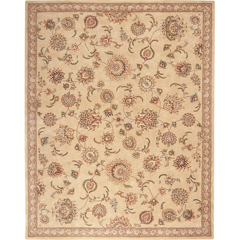 Nourison Nourison 2000 7’9″ x 9’9″ Beige Traditional Indoor Rug