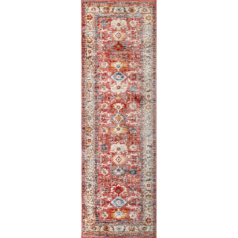 Sivas Fringe Rug | Red