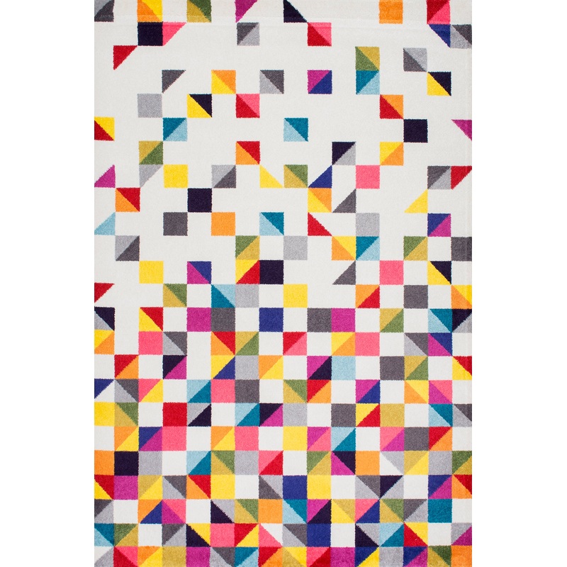 Triangle Mosaic Rug | Multicolor