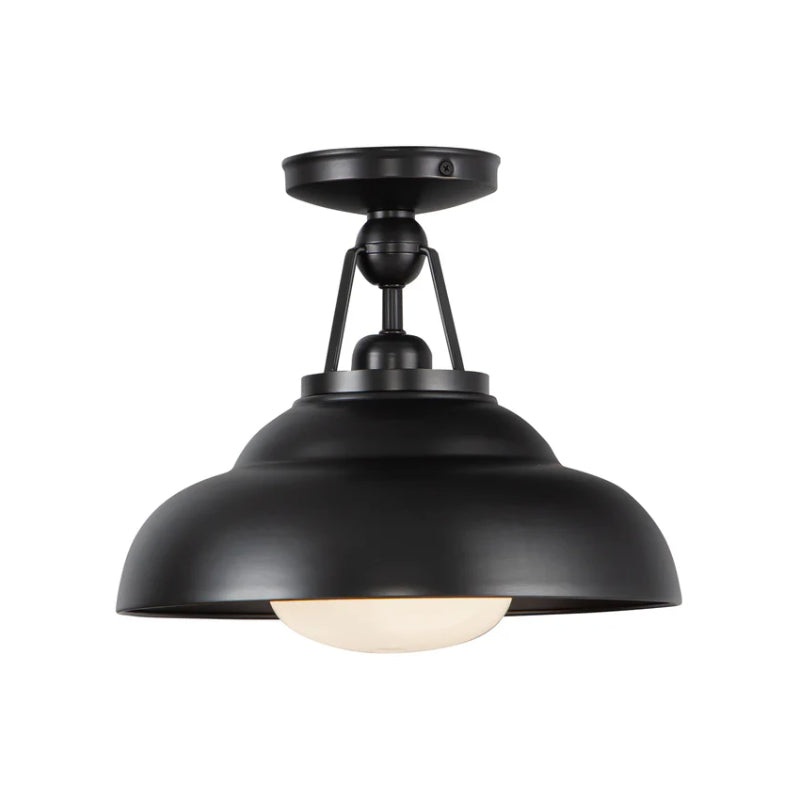 Alora SF344012 Palmetto 1-lt 12″ Semi Flush Mount