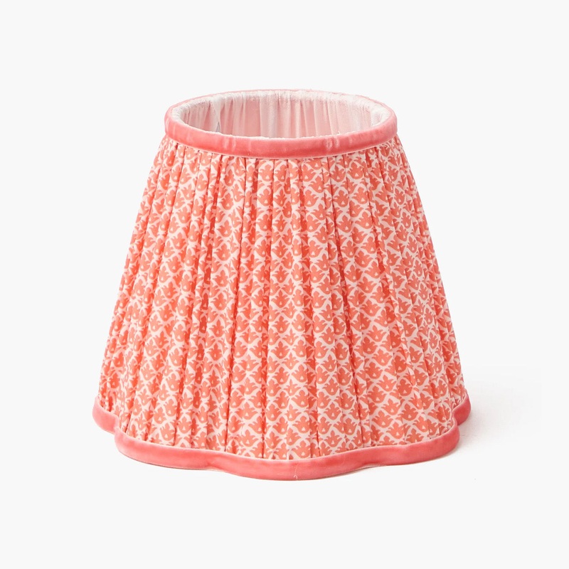 Coral Lotus Lampshade (18cm)