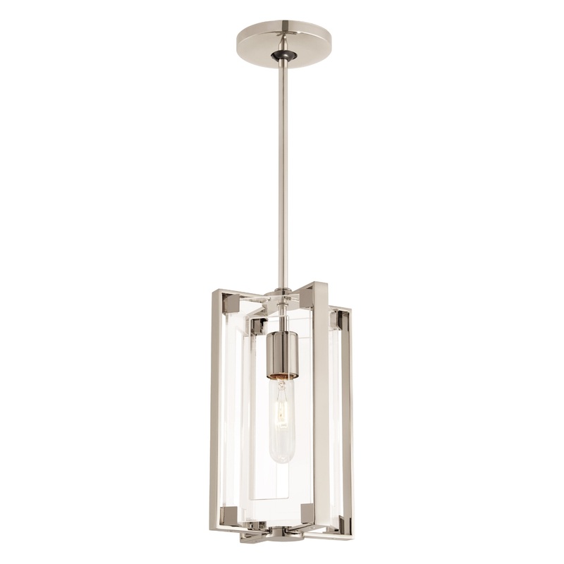 Crystal Clear Mini Pendant Light