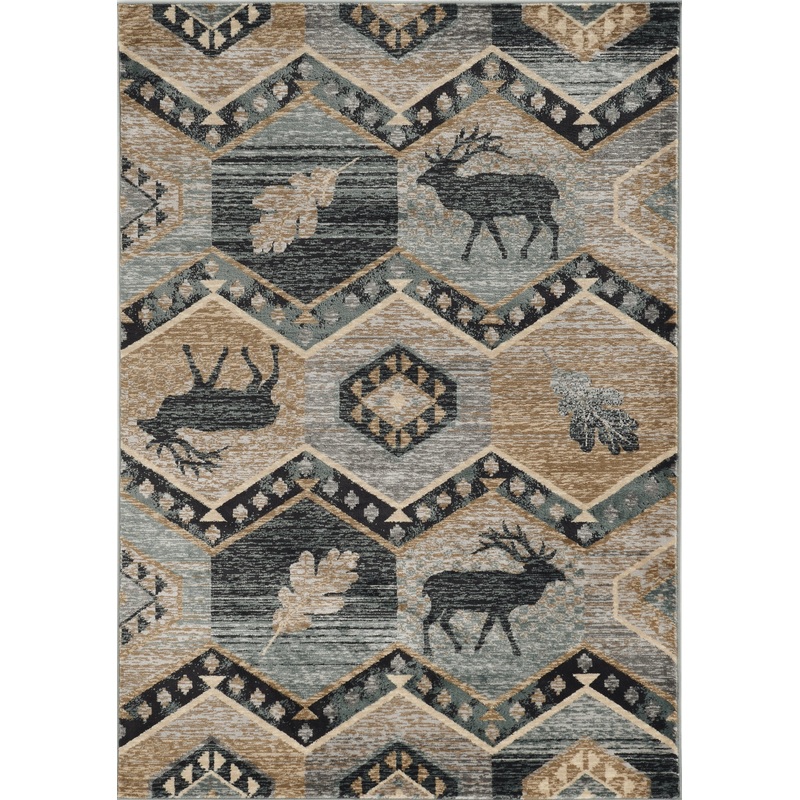 KAS Chester 563 Rustic & Lodge Machine Woven Area Rug