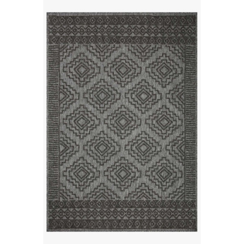 Loloi Rainier Grey / Charcoal Outdoor Rug