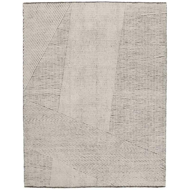 RHOMBUS IVORY CHARCOAL 1×1