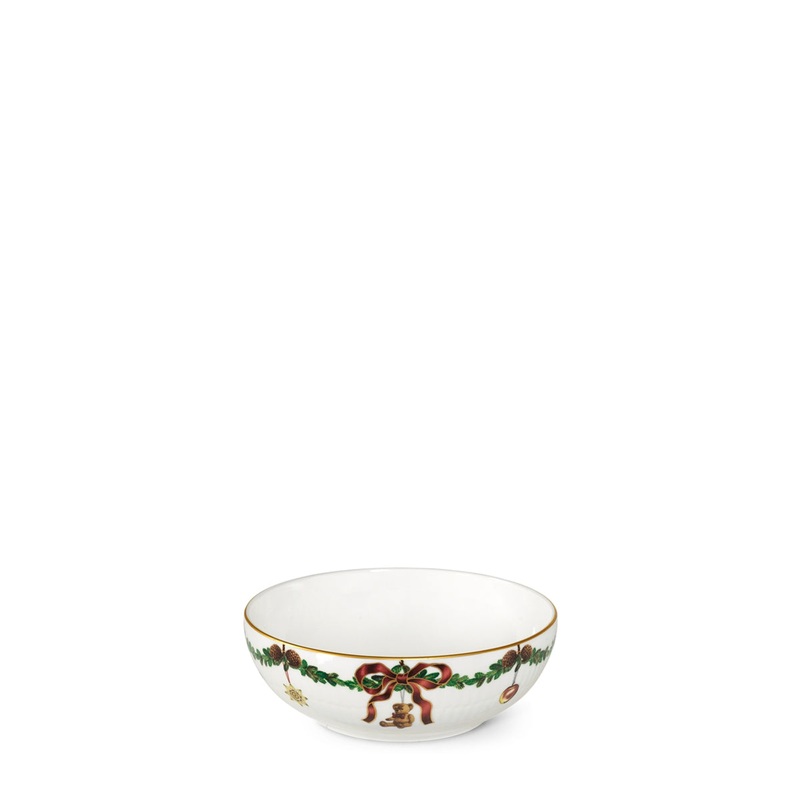 Star Fluted Christmas Bowl, 50 CL