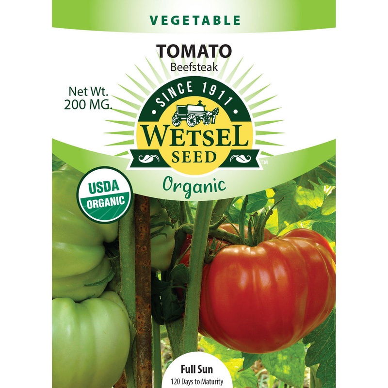 Wetsel Seed Organic Beefsteak Tomato Seed