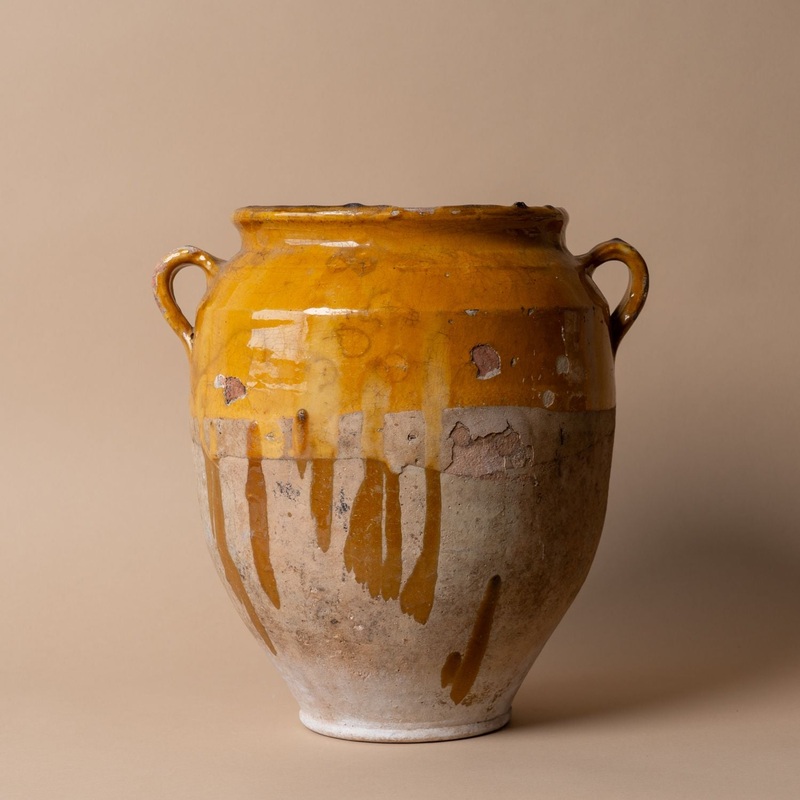 Antique French Confit Pot No. 4