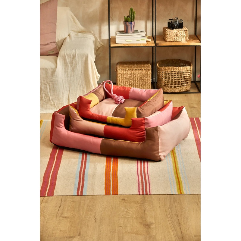 Cama rosa para mascotas Buby