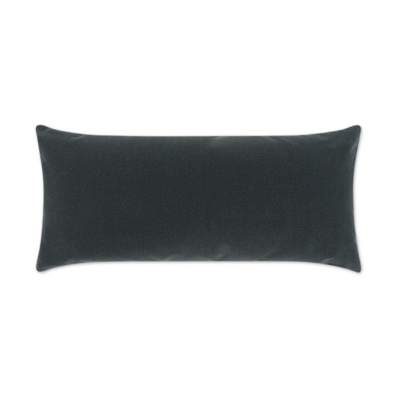 D.V. Kap 12″ x 24″ Outdoor Lumbar Pillow | Sundance Duo Charcoal
