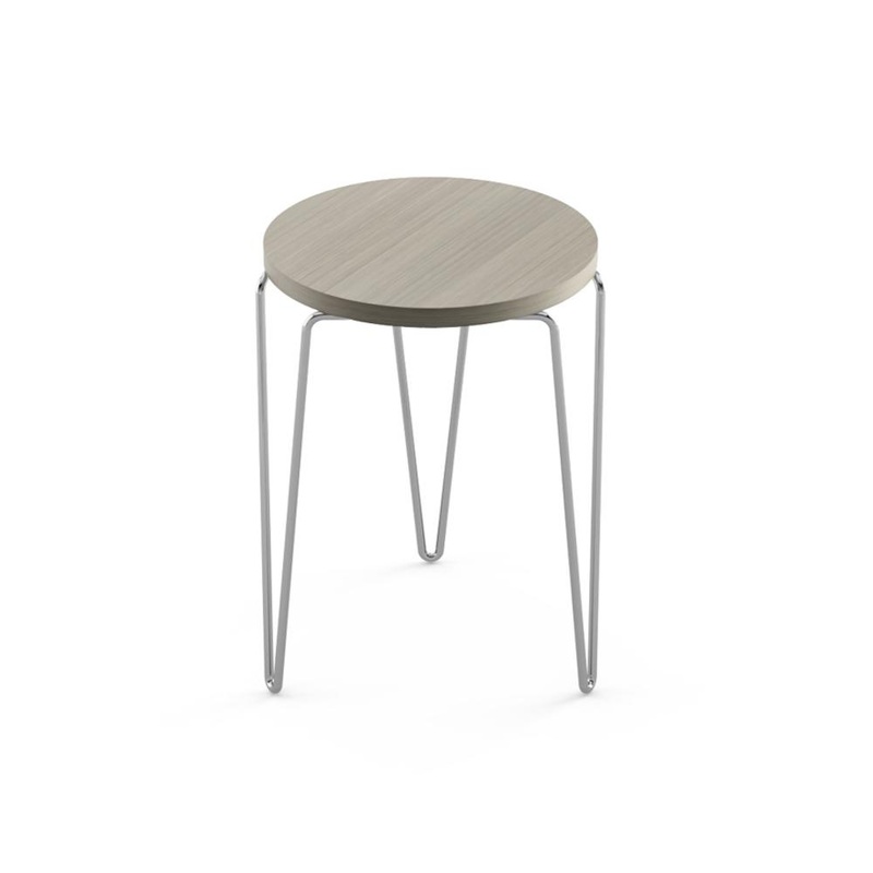 Florence Knoll Hairpin Stacking Table – Chrome Base