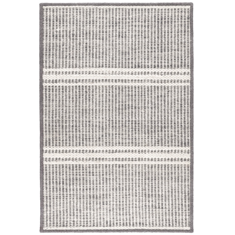 Malta Handwoven Wool Custom Rug | Grey