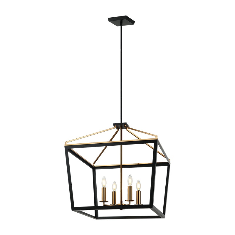 Matteo C67014 Mavonshire 4-lt 22″ Pendant