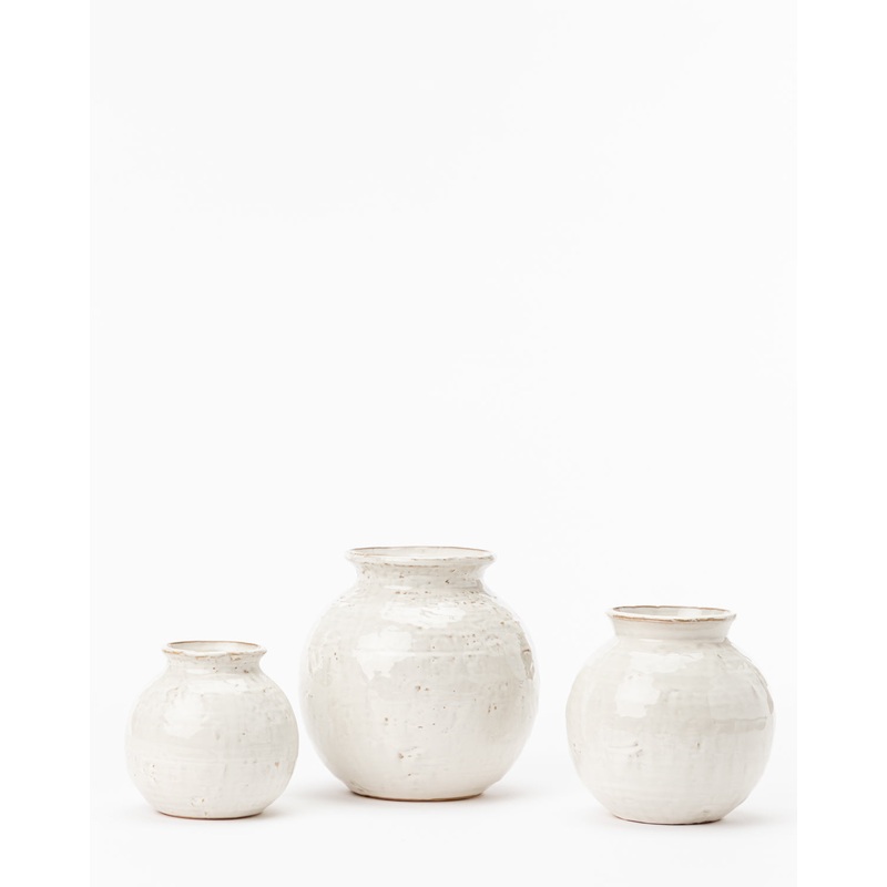 Rounded Ceramic Vase