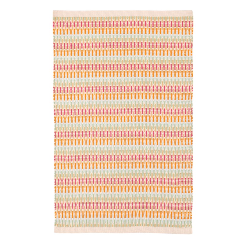 Candy Stripe Handwoven Indoor/Outdoor Rug | Multi