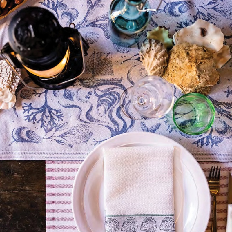 Havsbris Organic Cotton Woven Table & Kitchen Textiles Collection