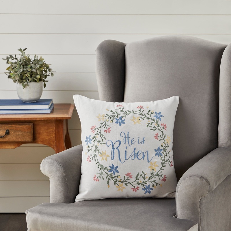 He is Risen Pillow 18×18
