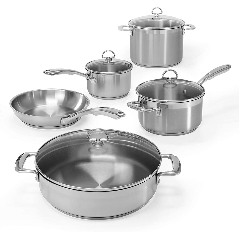 Chantal Induction 21 Steel Cookware Set
