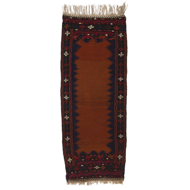 EMBROIDERED BELOCH KILIM 2′ 0″ x 5′ 2″