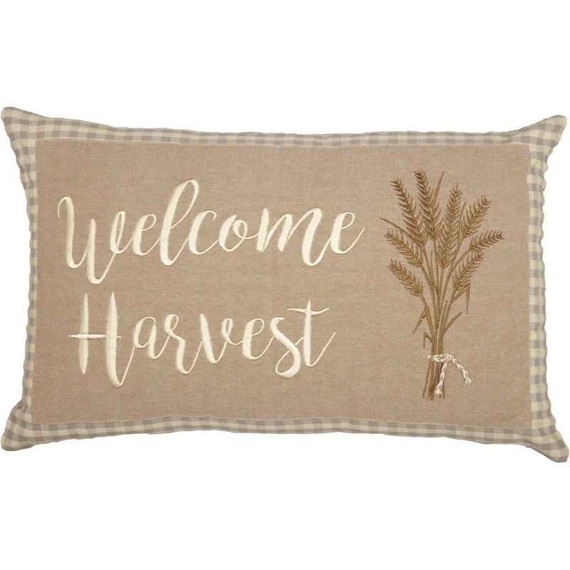 Grace Welcome Harvest Pillow 14×22