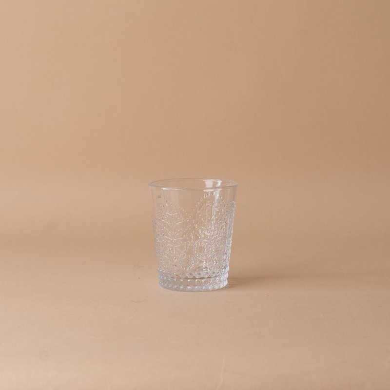 Lace Pressed Tumbler