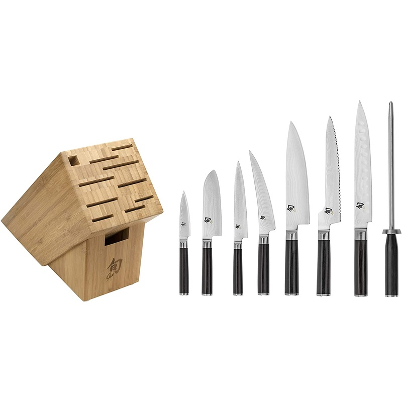 Shun Classic 9 Piece Cutlery Block Set DMS0934