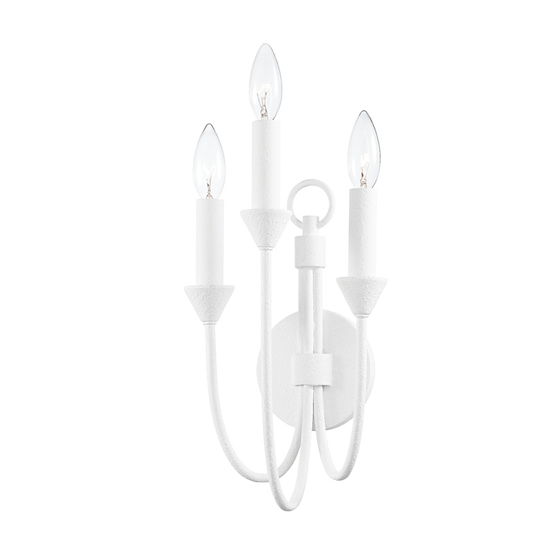 Troy B1003 Cate 3-lt 18″ Tall Wall Sconce