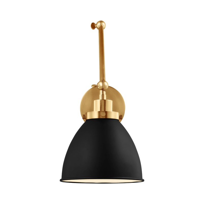 Wellfleet Adjustable Dome Wall Light