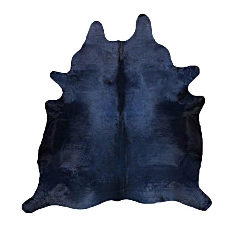 Cowhide Rug – Navy Blue
