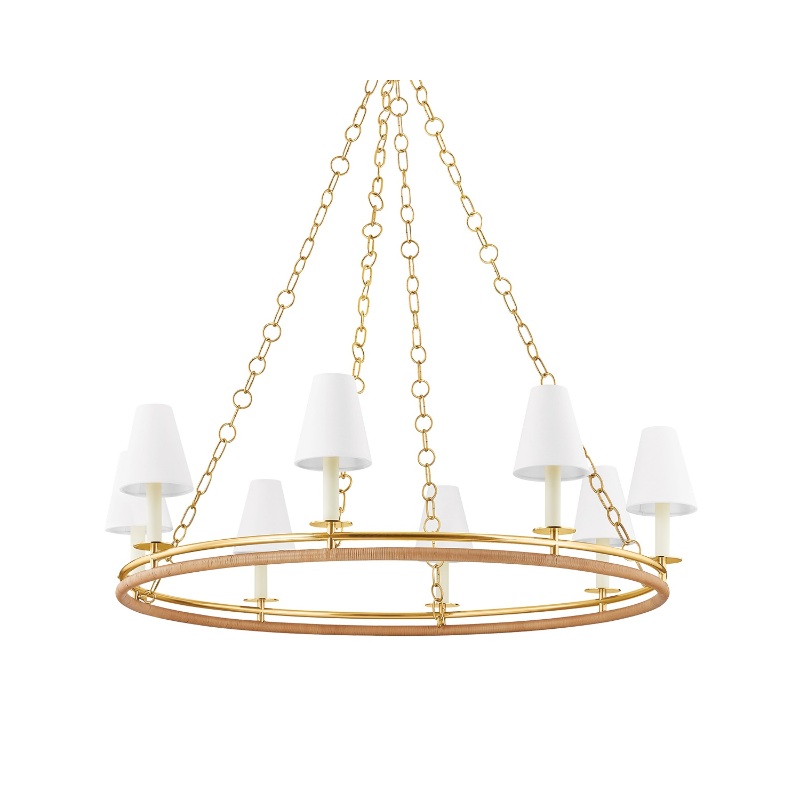 Hudson Valley 4408 Swanton 8-lt 43″ Chandelier