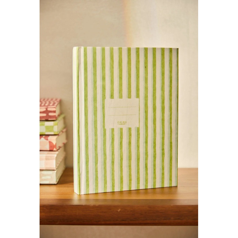 Libreta artesanal verde Merc