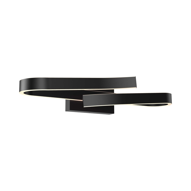 Borealis Curled LED Vanity Wall Light
