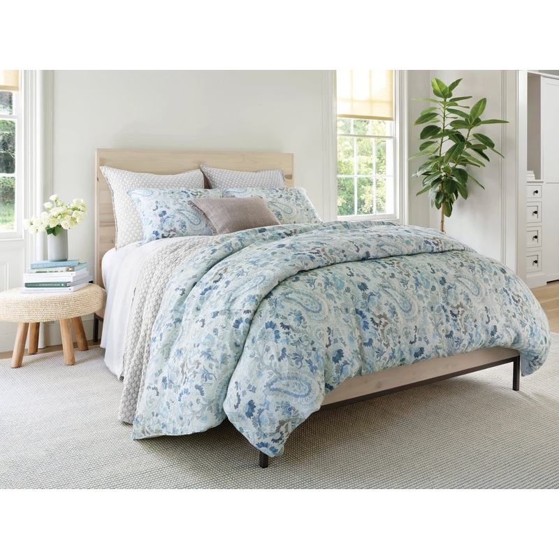 Ines Linen Sham | Blue