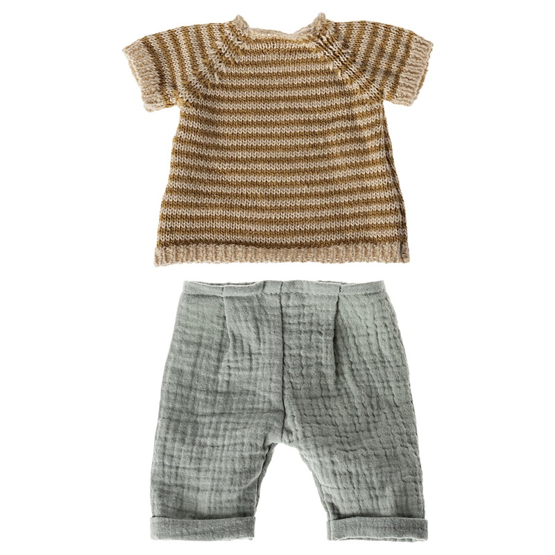 Knitted Shirt & Pants Size 3 Bunny