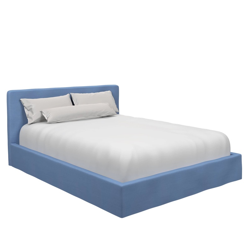 Loft Bed | Estate Linen French Blue