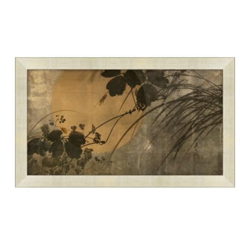 “Sunset Botanicals II” Framed Art Print