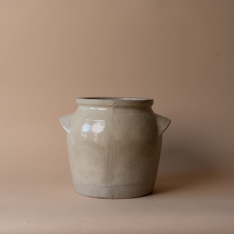 Antique French Confit Pot