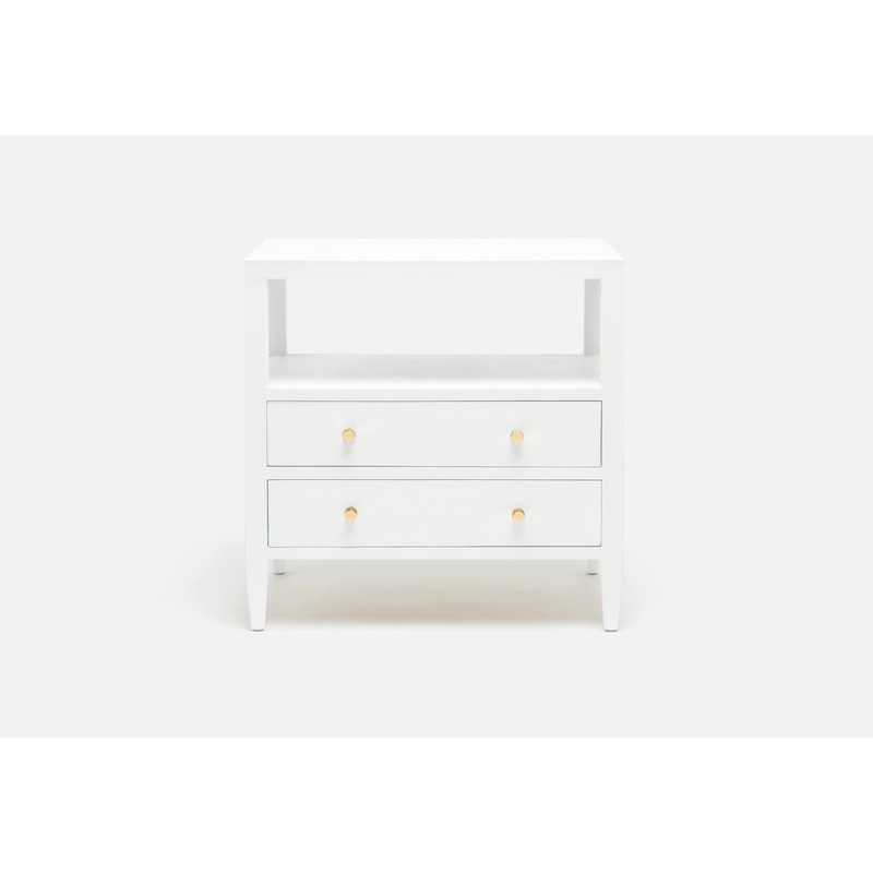 Jarin Double Nightstand | Designer White