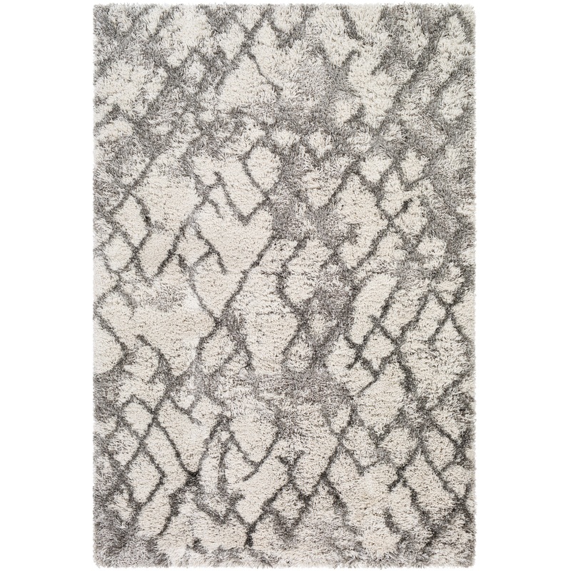 Alta shag 26997 Machine Woven Synthetic Blend Indoor Area Rug by Surya Rugs