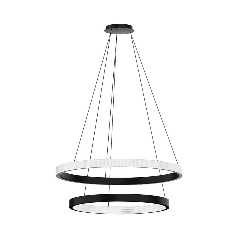 Double Ring LED Chandelier