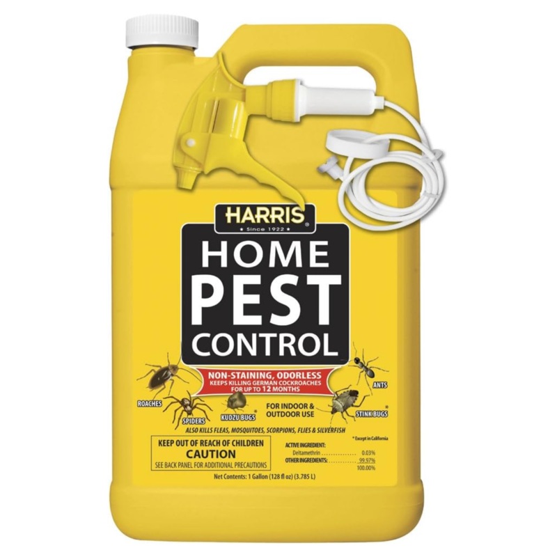 Harris Home Pest Control Ready to Use Liquid Spray, 1 Gallon