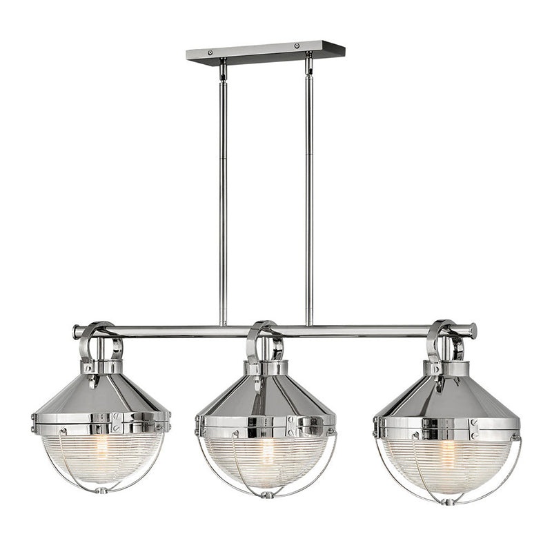 Hinkley 4846 Crew 3-lt 42″ LED Linear Chandelier