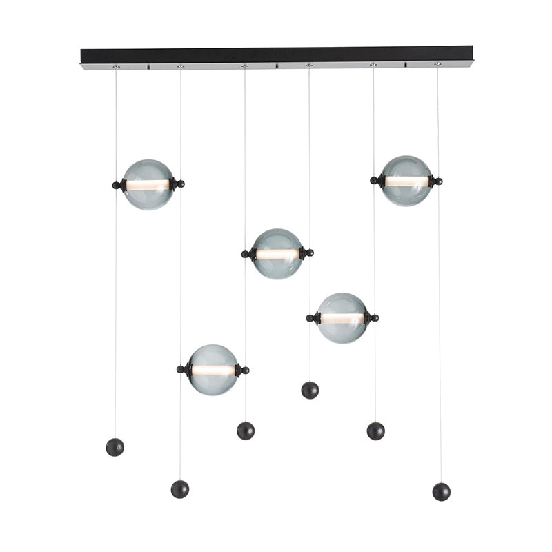 Hubbardton Forge 139050 Abacus 5-lt 41″ LED Linear Pendant