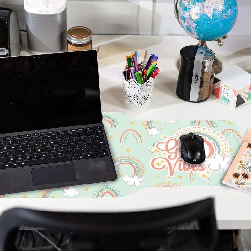 Iris Keyboard Pad OfficeFlat – Premium Vinyl Mat