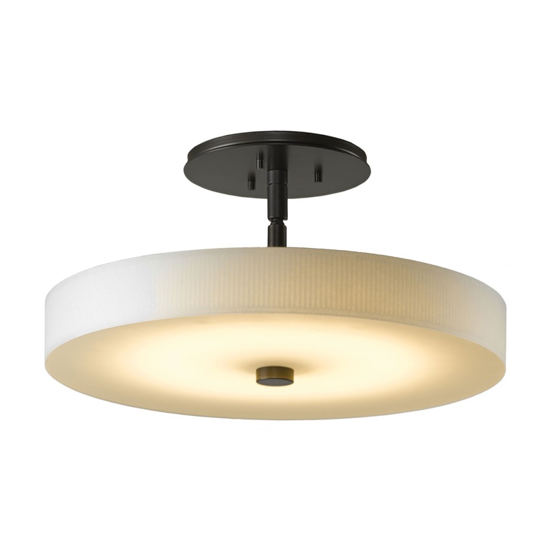 Disq LED Semi-Flush Mount Ceiling Light