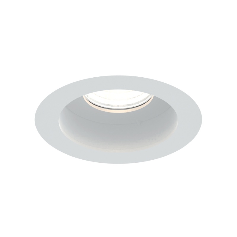 Eurofase TGO1RT Tango 1 Light 15W Round LED Fixed Downlight with Trim, Clear Lens