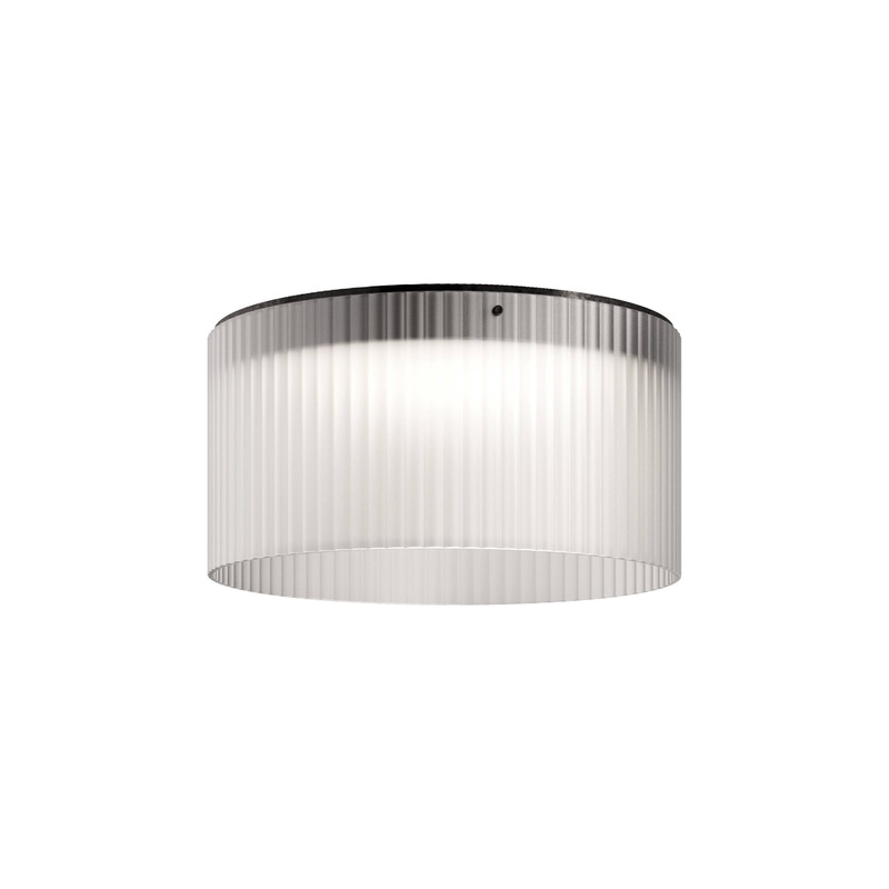 Giass LED Semi Flush Mount Ceiling Light
